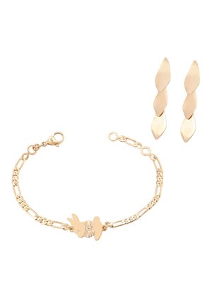 SET - Fülbevalók - gold-coloured