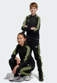 adidas Performance TIRO 23 LEAGUE TRAINING - Jogginghose - black pulse lime