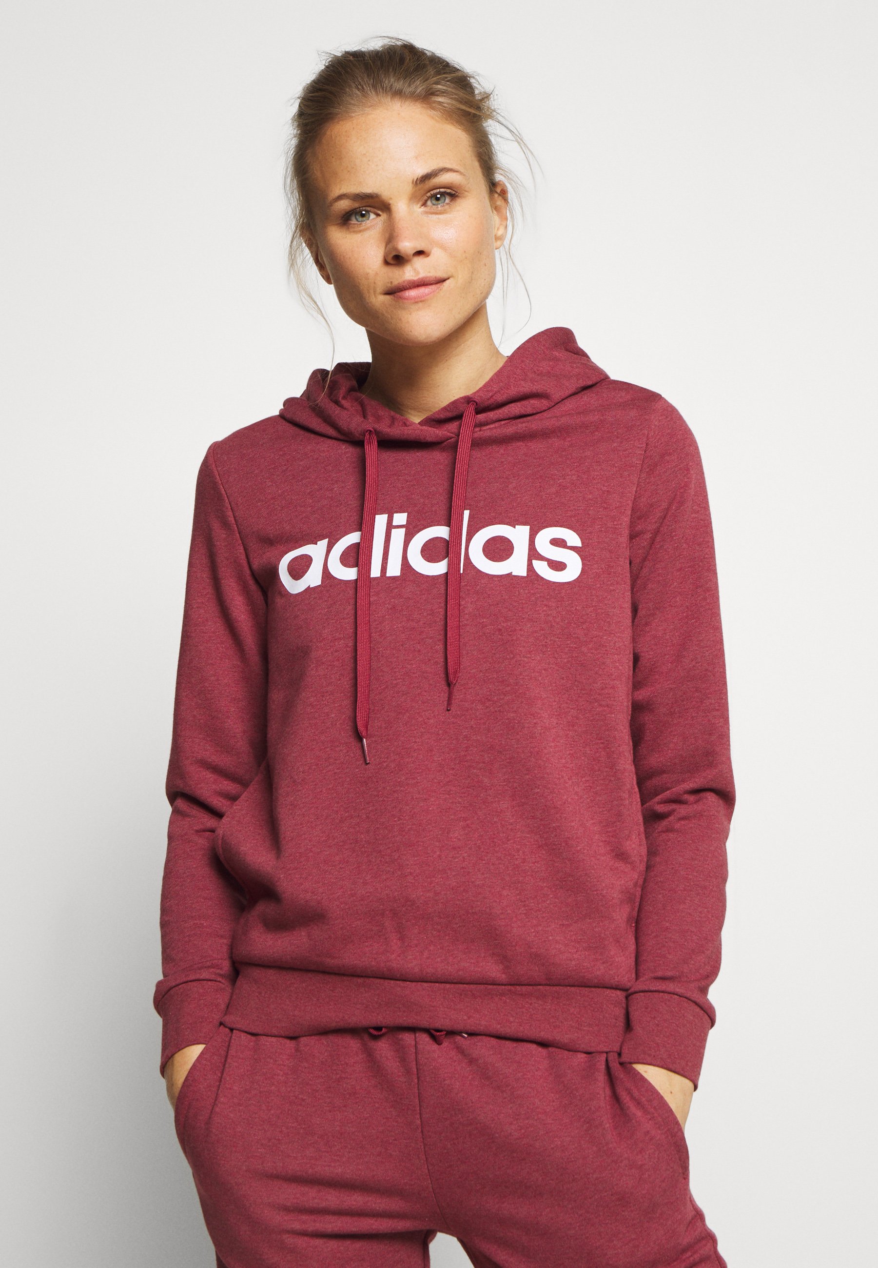 adidas Performance ESSENTIALS LINEAR SPORT HODDIE adidas Performance ESSENTIALS LINEAR SPORT HODDIE