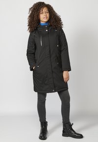 Koroshi PADDED LONG - Zimski plašč - black