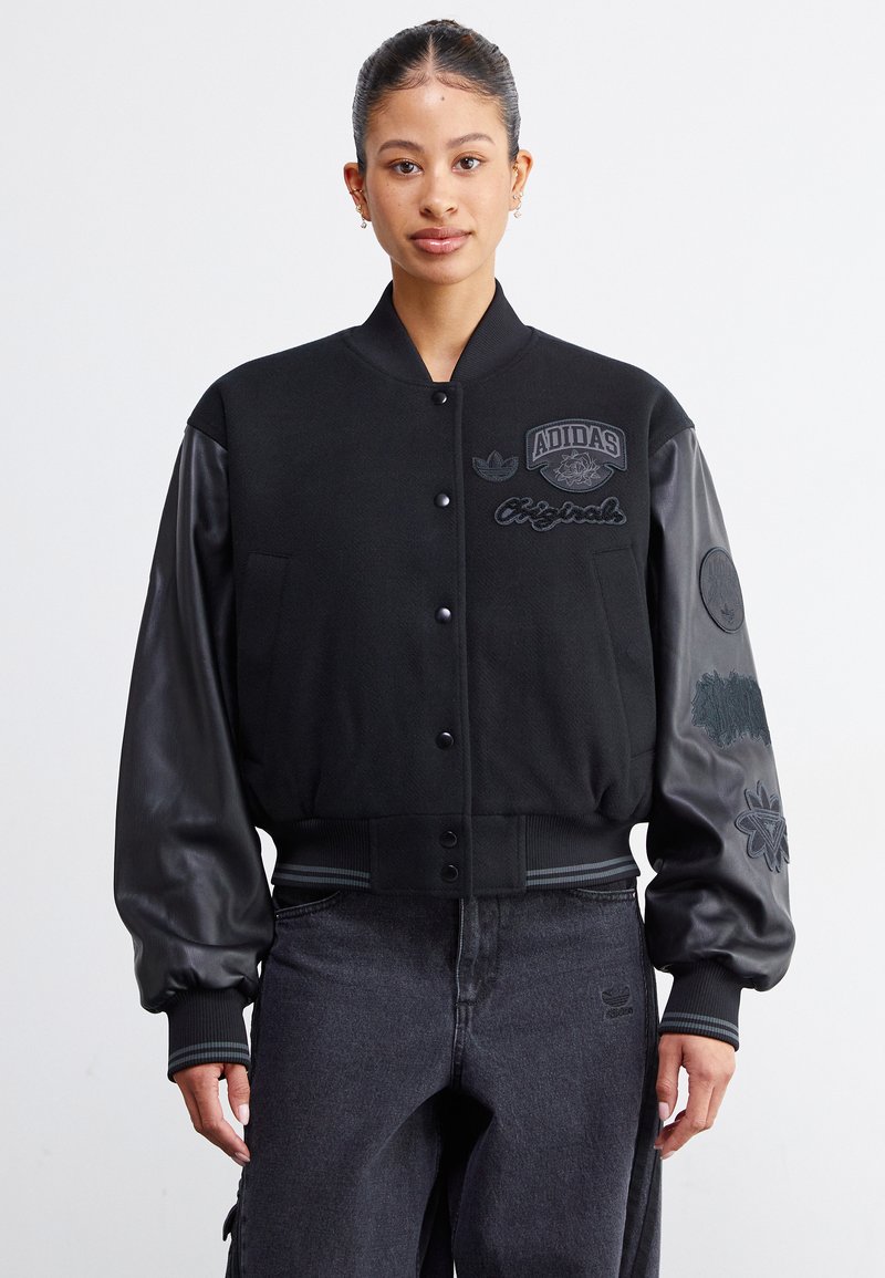 adidas Originals Bomber Jacket - black - Zalando.co.uk