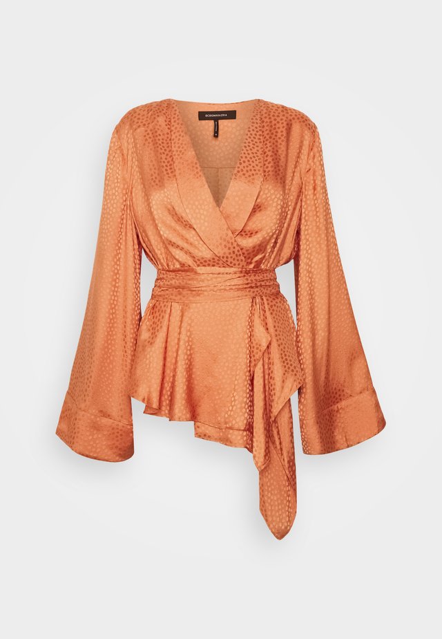 Blus - medium orange