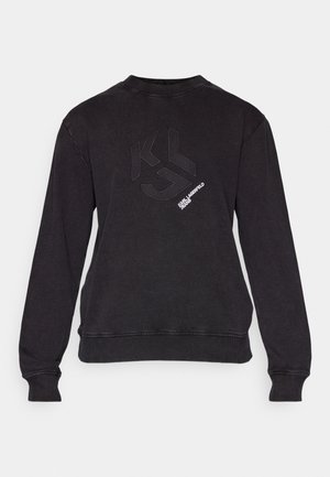 REGULAR UNISEX - Sweatshirt - black