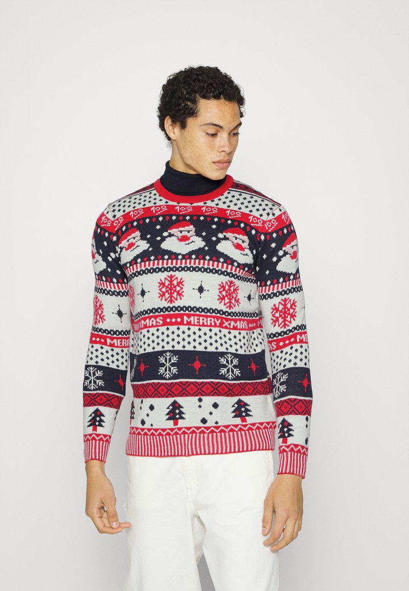 Only & Sons ONSX-MAS MULTI JAQUARD - Camisola - black
