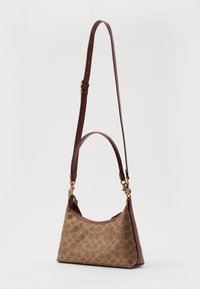 COACH JULIET SHOULDER BAG 25 IN SIGNATURE CANVAS - Handbag - tan
