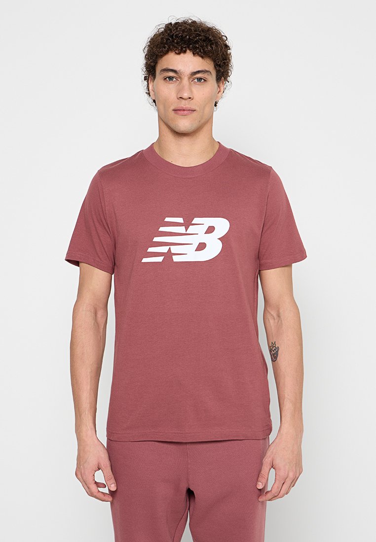 New Balance T-shirt print meerkleurig