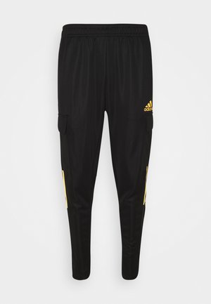 TIRO WINTERIZED - Tracksuit bottoms - black/solar gold