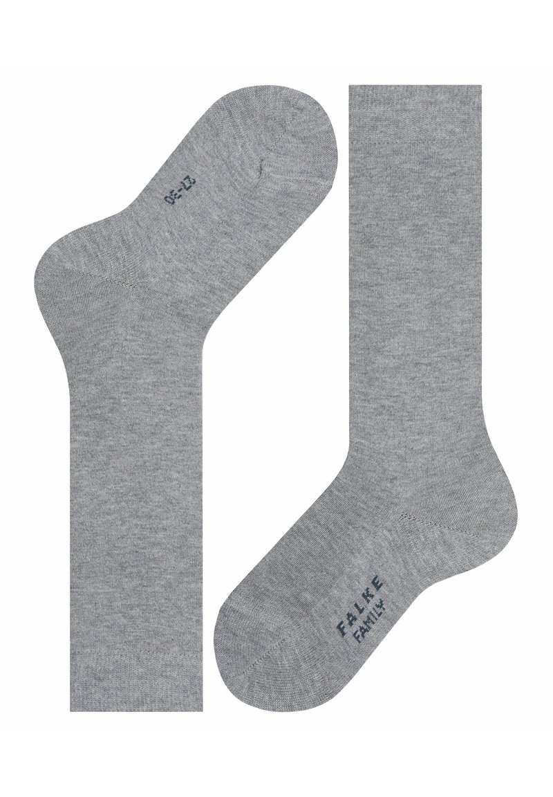 FALKE FAMILY - Kniekousen - light grey