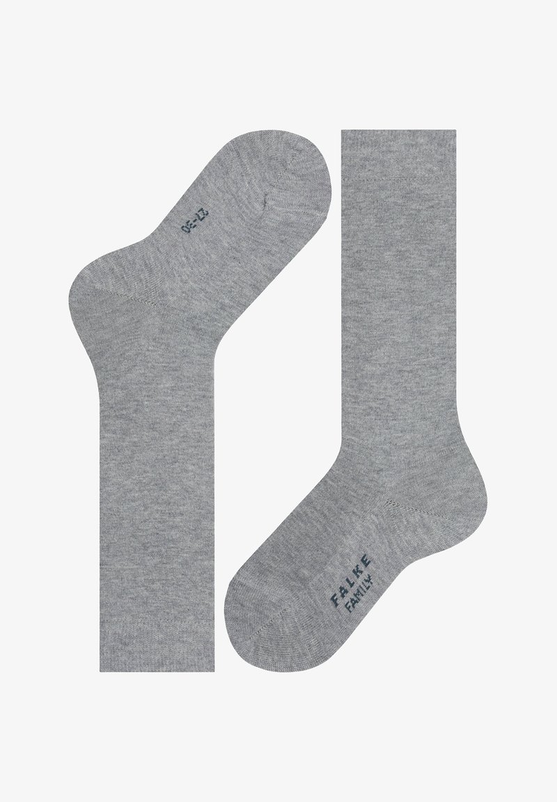 FALKE FAMILY - Kniekousen - light grey