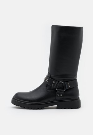 Bottes de cowboy / motard - black