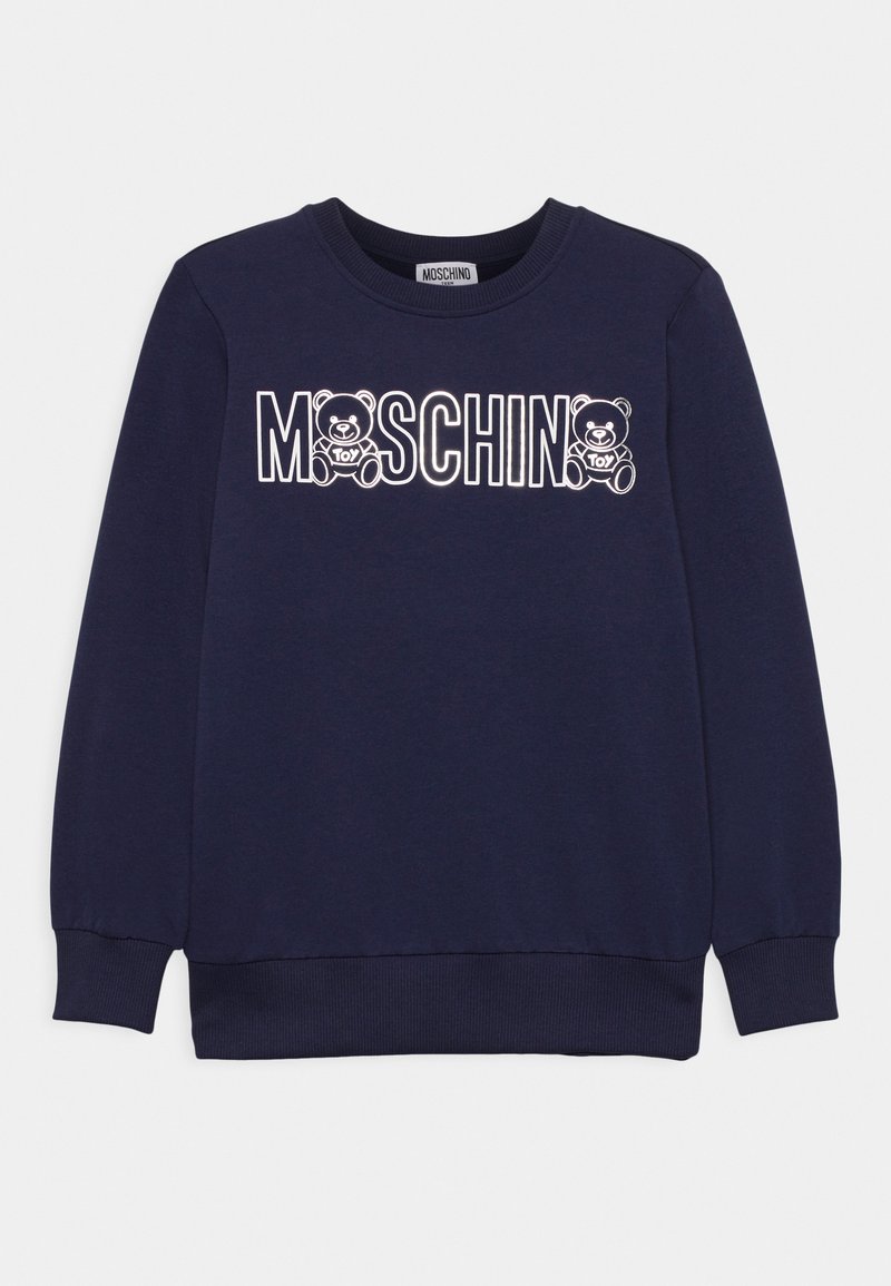 Moschino blue sweatshirt Clearance