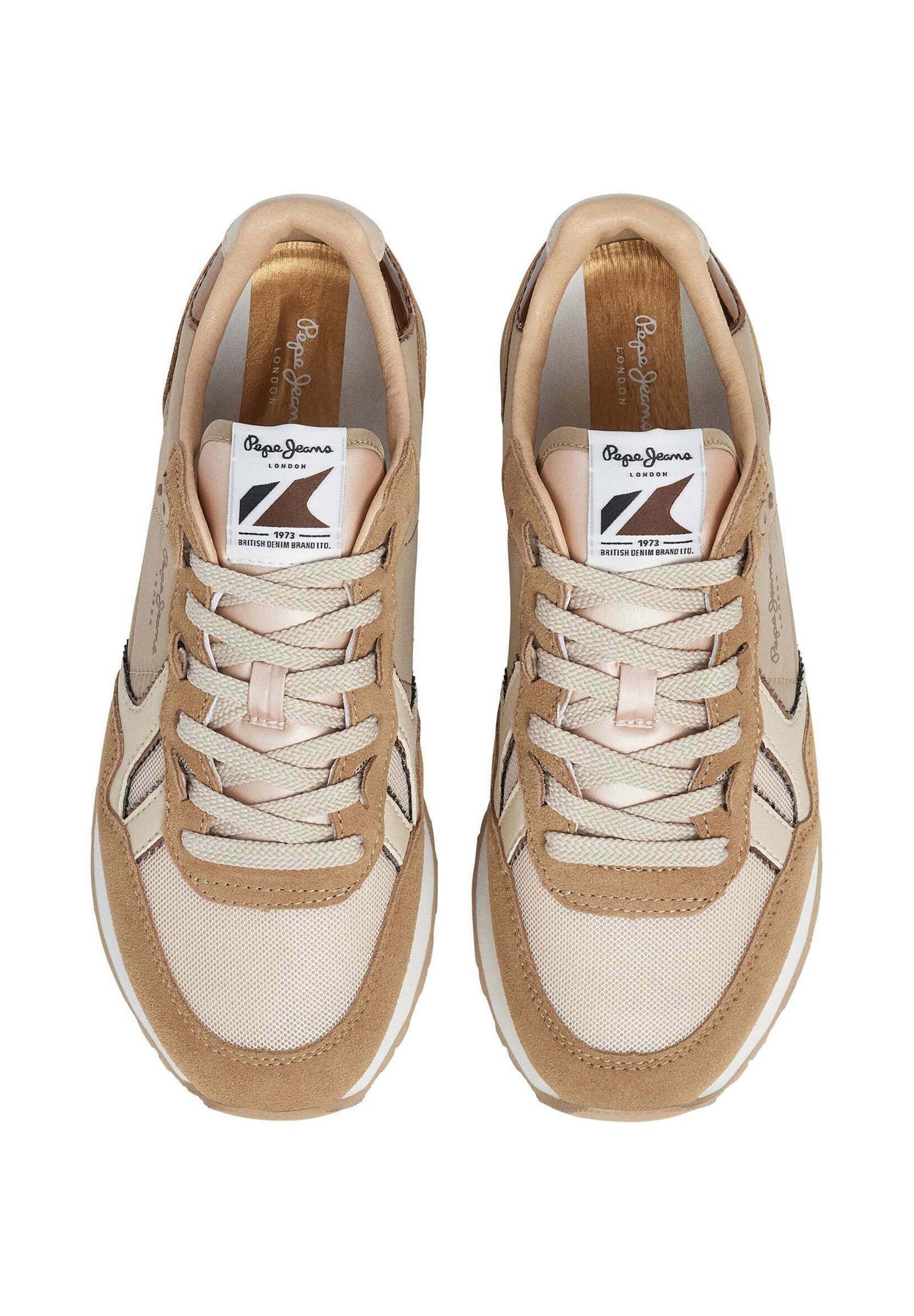 Pepe Jeans BRIT MIRROR - Sneaker low - sand beige/beige - Zalando.ch