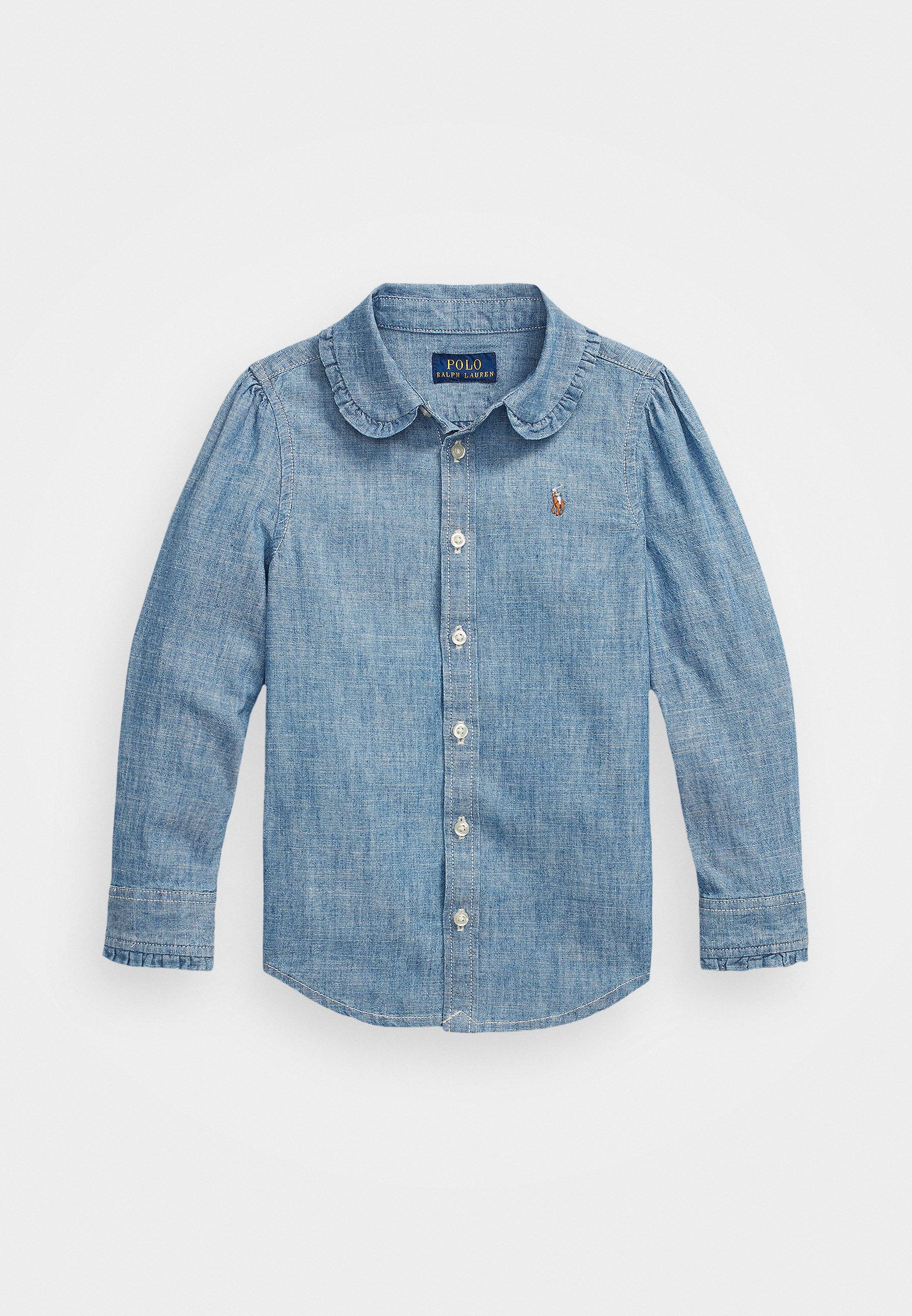 Polo Ralph Lauren INDIGO COTTON CHAMBRAY SHIRT Button-down