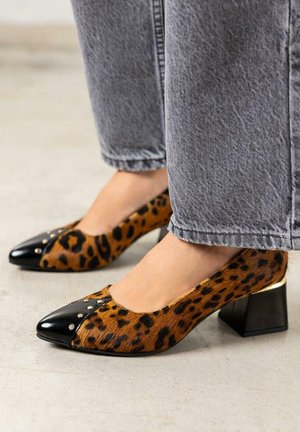 Gioseppo DE SALÓN TACHUELAS DE LEOPARDO GALEN  - Escarpins - leopardo