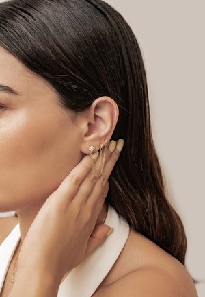 Hey Happiness, DAISY TRIPLE STUD - Ohrringe - gold-coloured