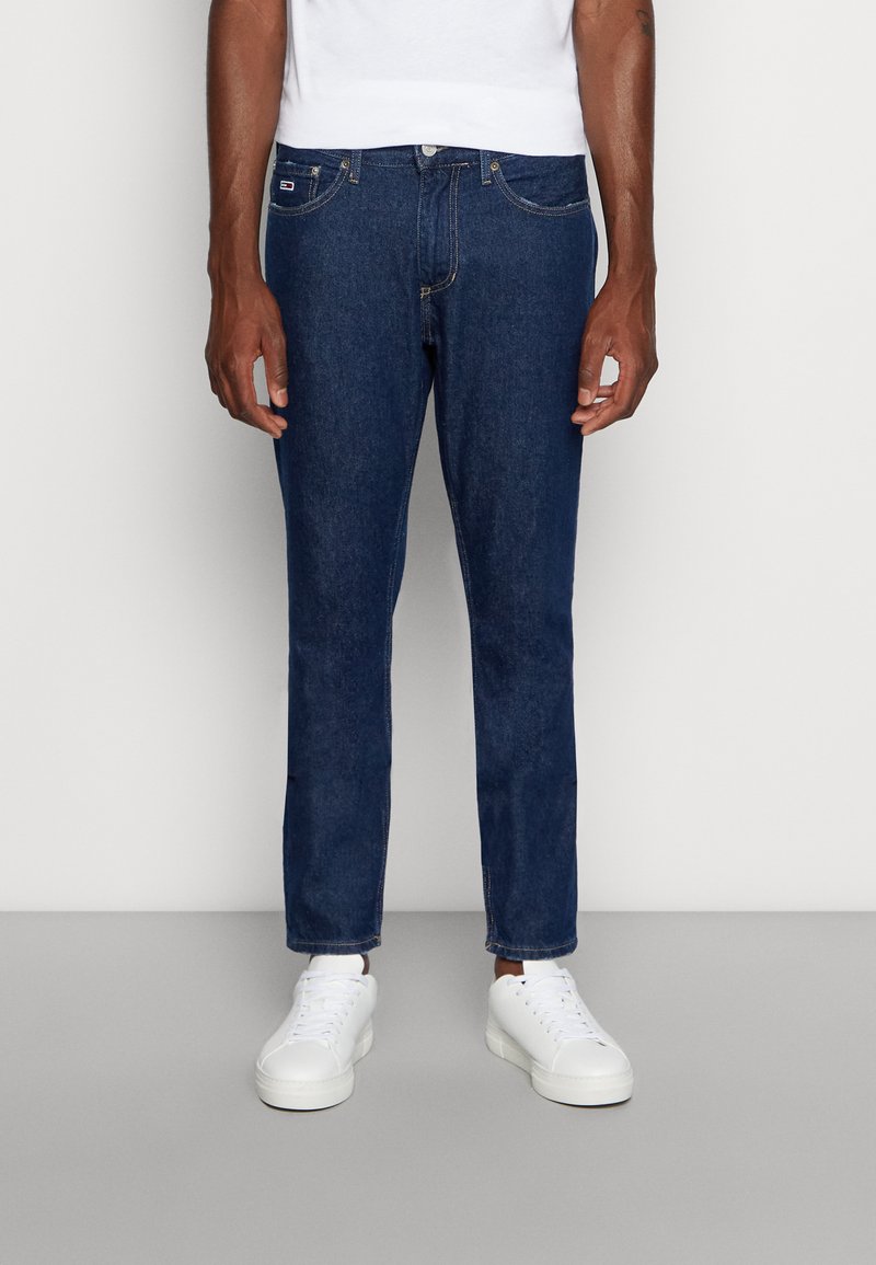Tommy Jeans SCANTON SLIM - Vaqueros slim fit - denim dark