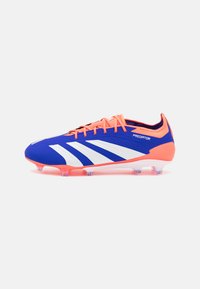 adidas Performance PREDATOR ELITE FIRM GROUND - Scarpe da calcio per terreni duri - lucid blue/footwear white/solar red