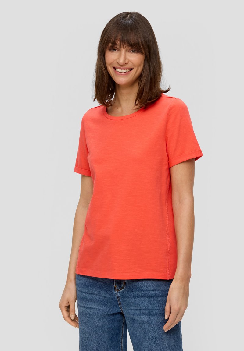 s.Oliver T-Shirt basic - hellorange