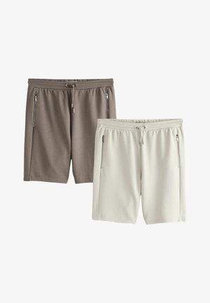 Next, REGULAR FIT - ZIP POCKET - Short - stone light brown