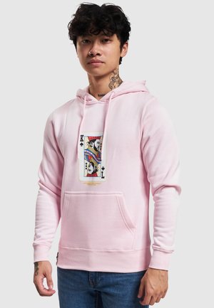 WL COMPTON CARD - Kapuzenpullover - pale pink mc
