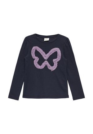 MET ARTWORK - Maglietta a manica lunga - navy