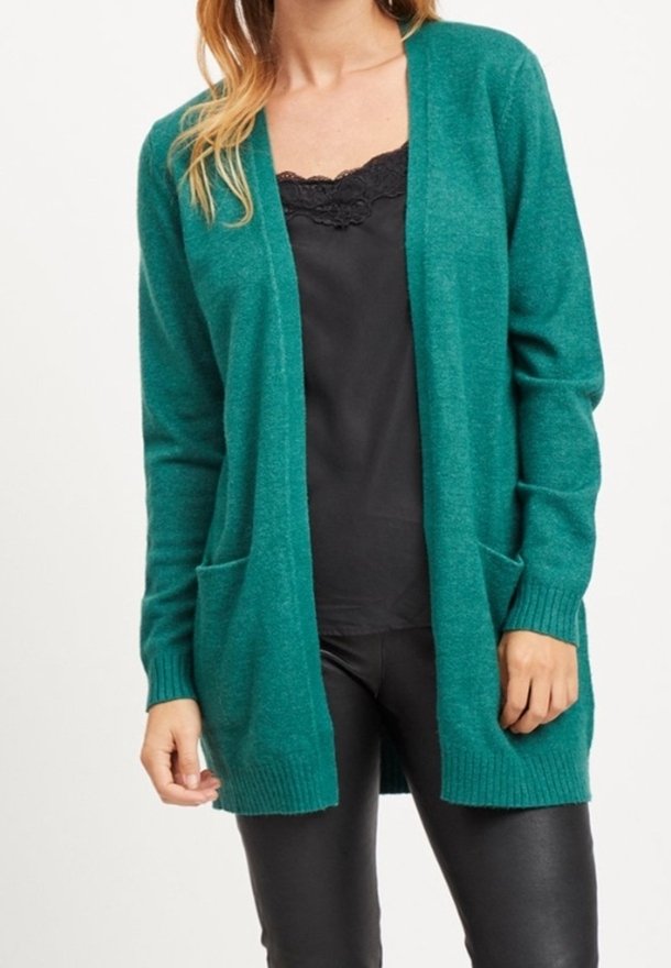VILA Strickjacke - teal