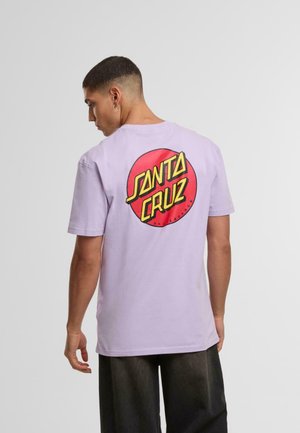 Print T-shirt - digital lavender