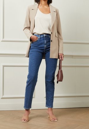 Slim fit jeans - dark-blue denim