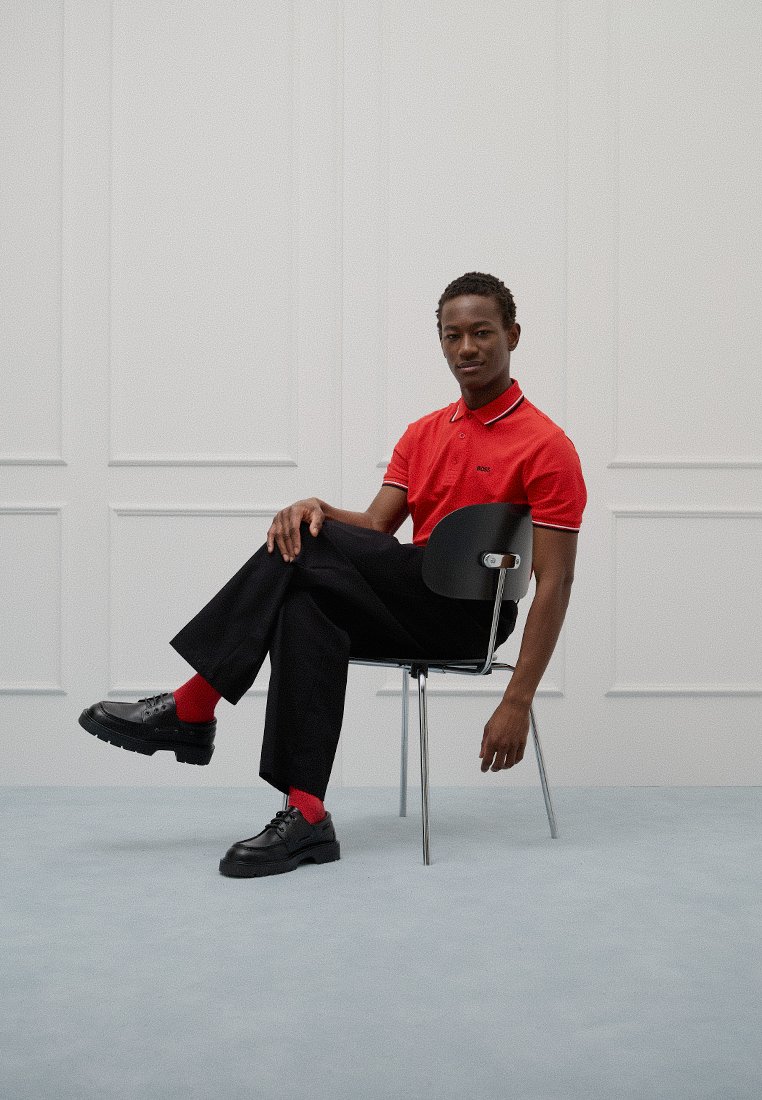 Boss Poloshirt rood