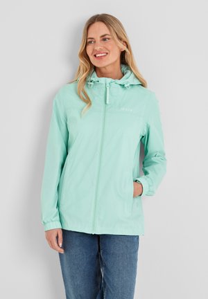 Waterproof jacket - eggshell blue