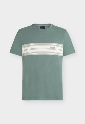 Barbour, - T-shirt z nadrukiem