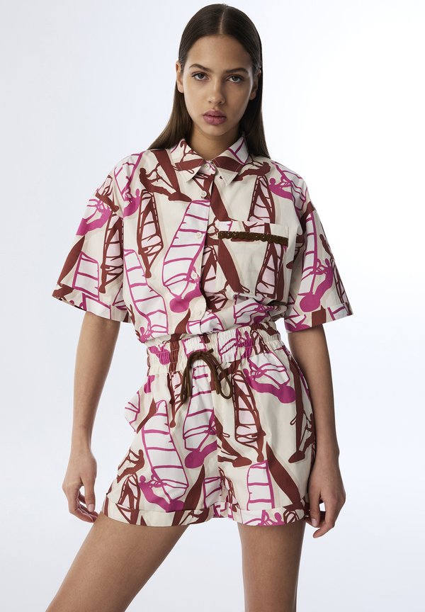 PATTERNED - Shorts - natural