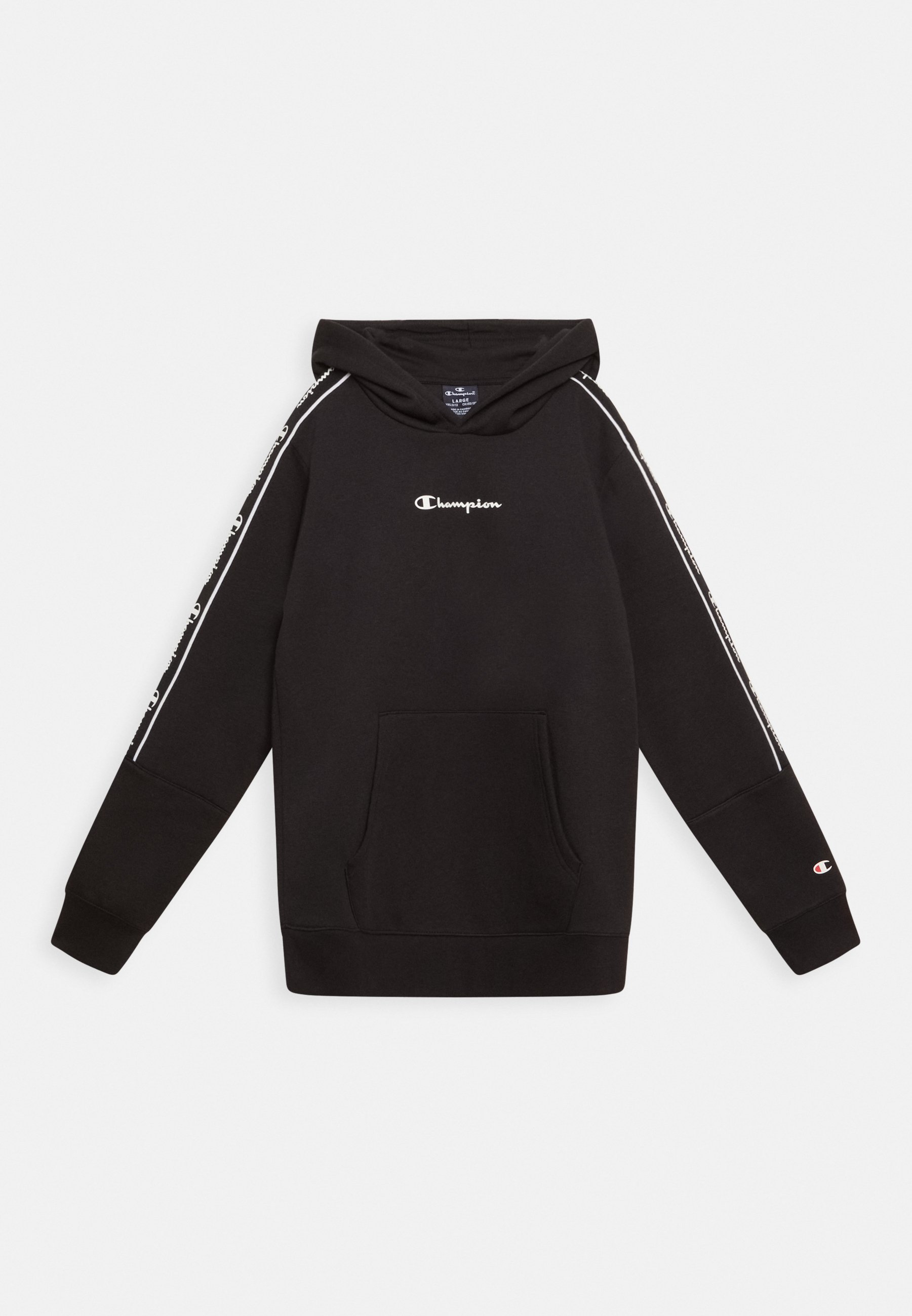 Champion HOODED UNISEX Hoodie black Zalando