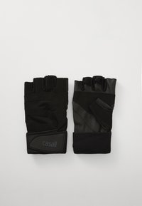EXERCISE GLOVE SUPPORT - Rokavice brez prstov - black