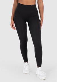Smilodox - SELINA HIGH WAIST LEGGINGS YOGA SPORT - Tights - schwarz Thumbnail-Bild 1