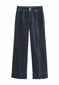 Next DOUBLE BUTTON WIDE LEG - Avar lõikega teksad - rinse