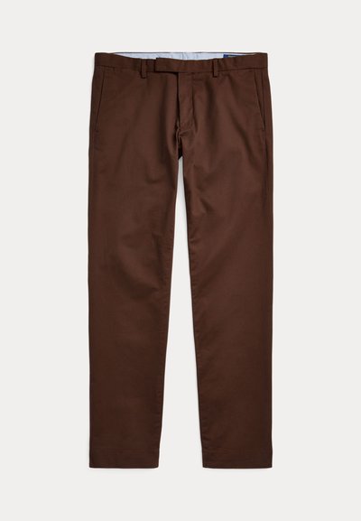 Polo Ralph Lauren FLAT PANT - Hlače - branch brown