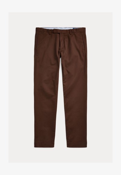 Polo Ralph Lauren FLAT PANT - Bukse - branch brown