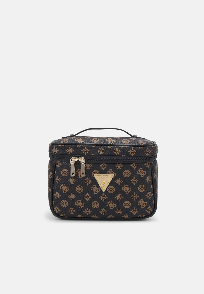 Guess WILDER TOILETRY TRAIN CASE - Estojo - brown