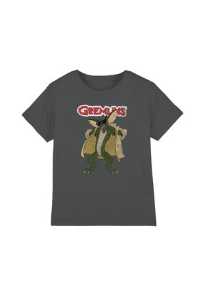 Cotton Soul, GREMLINS/FLASHER UNISEX - T-Shirt print - anthracite