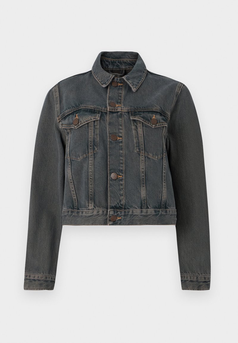 Samsøe Samsøe Spijkerjas donkerblauw denim