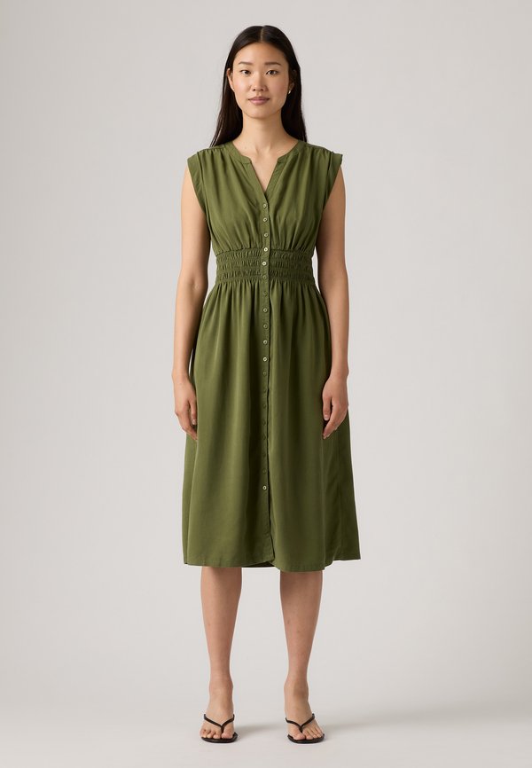 BETTINA DRESS - Blusenkleid - sea moss