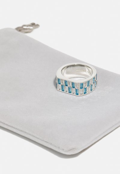 Hatton Labs MIRAGE UNISEX - Anello - silver coloured/blue