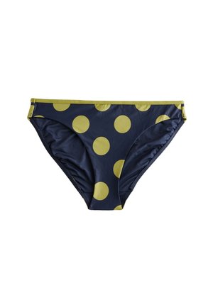 Next Donji dijelovi bikinija - navy lime spot