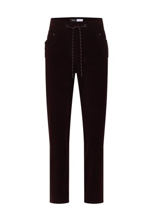 Cecil, MID WAIST SLIM LEG HOSE IM CASUAL FIT - Pantalon classique - berry red