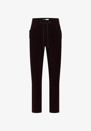 Cecil, MID WAIST SLIM LEG HOSE IM CASUAL FIT - Pantalon classique - berry red