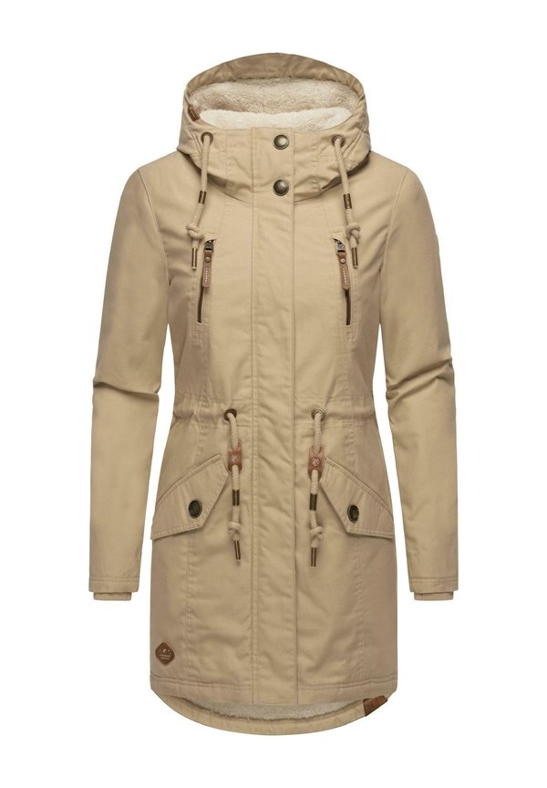 ELSIE - Wintermantel - taupe