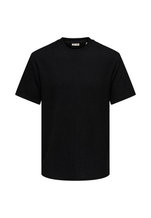 Only & Sons, T-SHIRT ONSLAZIO T-SHIRT - T-shirt basique - black