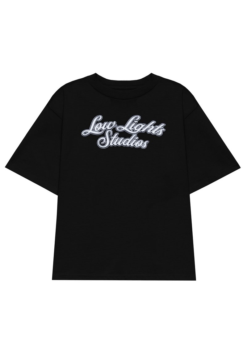 LOW LIGHTS STUDIOS® T-shirt print zwart