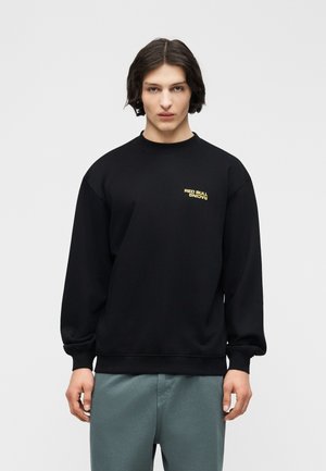 REFLECT LOGO CREW - Mikina - black